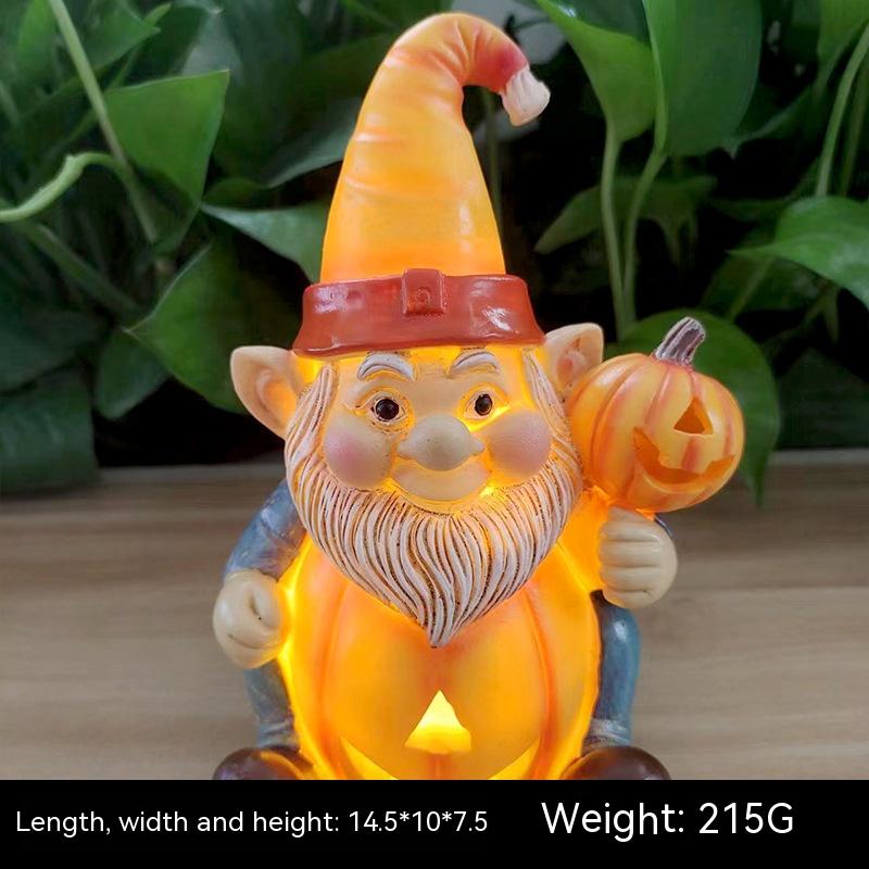 Pumpkin Gnomes Statues by Resin Crafts