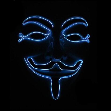 New LED Guy Fawkes Mask - Elevate Your Halloween!