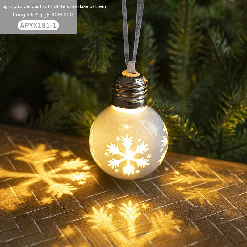 Creative Electroplated Christmas Tree Ball Decorations