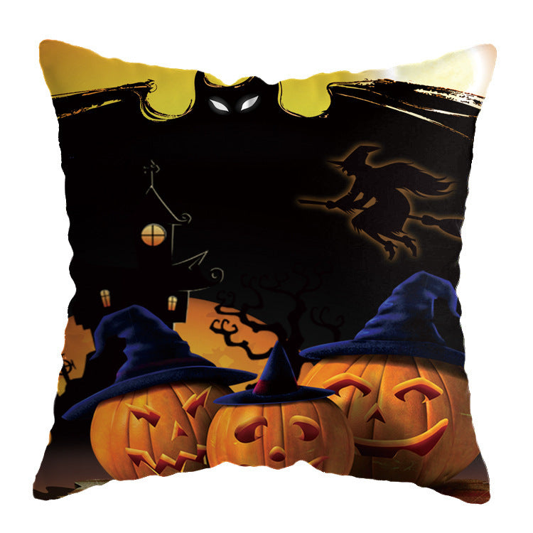 Linen Nightmare Before Christmas Halloween Pillow Covers