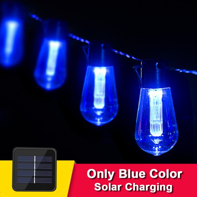 LED Solar String Christmas Lights