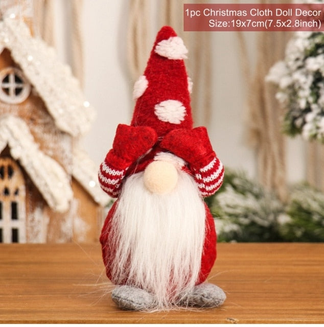 Christmas Faceless Gnome Dolls