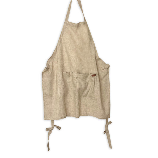 Lena Apron by Tallo de Olivo - A Linen Blended Masterpiece