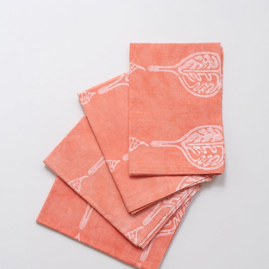 Hand Block Printed Tea Towel - Accra - Handmade in Zambia