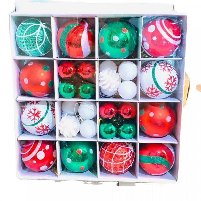 Christmas Tree Ornnament Decorations - Color Glossy Christmas Balls