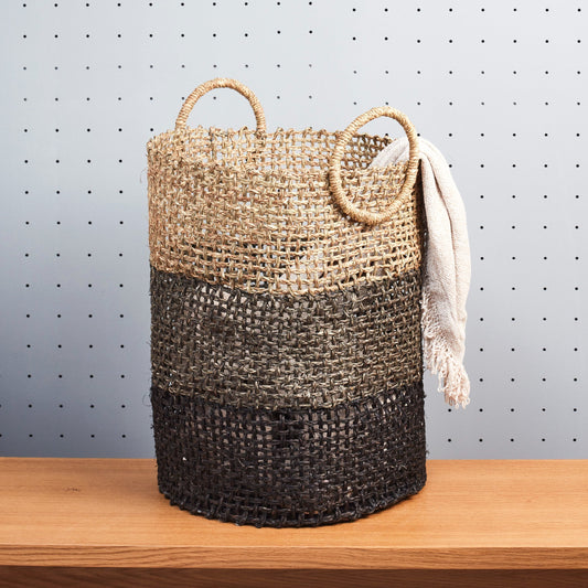 Babui Laundry Hamper - Sustainable Elegance - Black