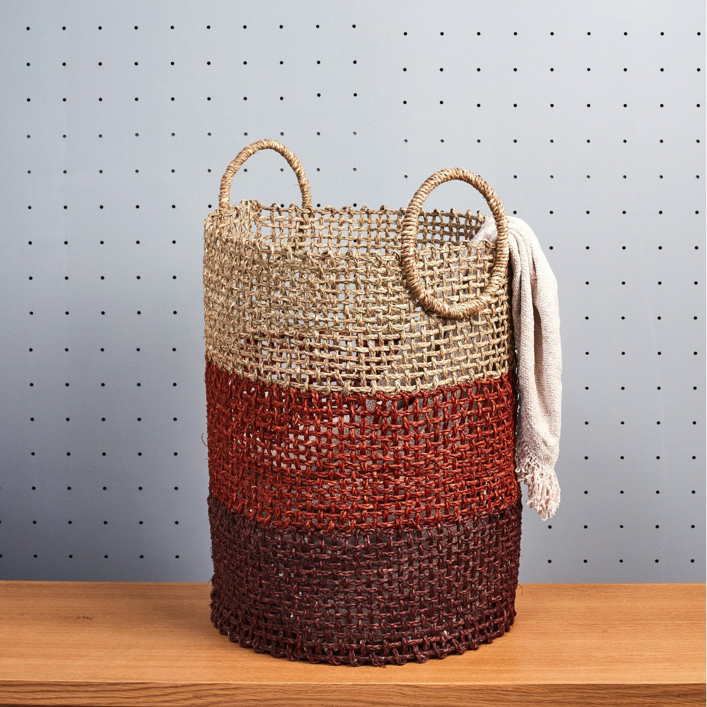 Babui Laundry Basket - Sustainable Elegance - Brown