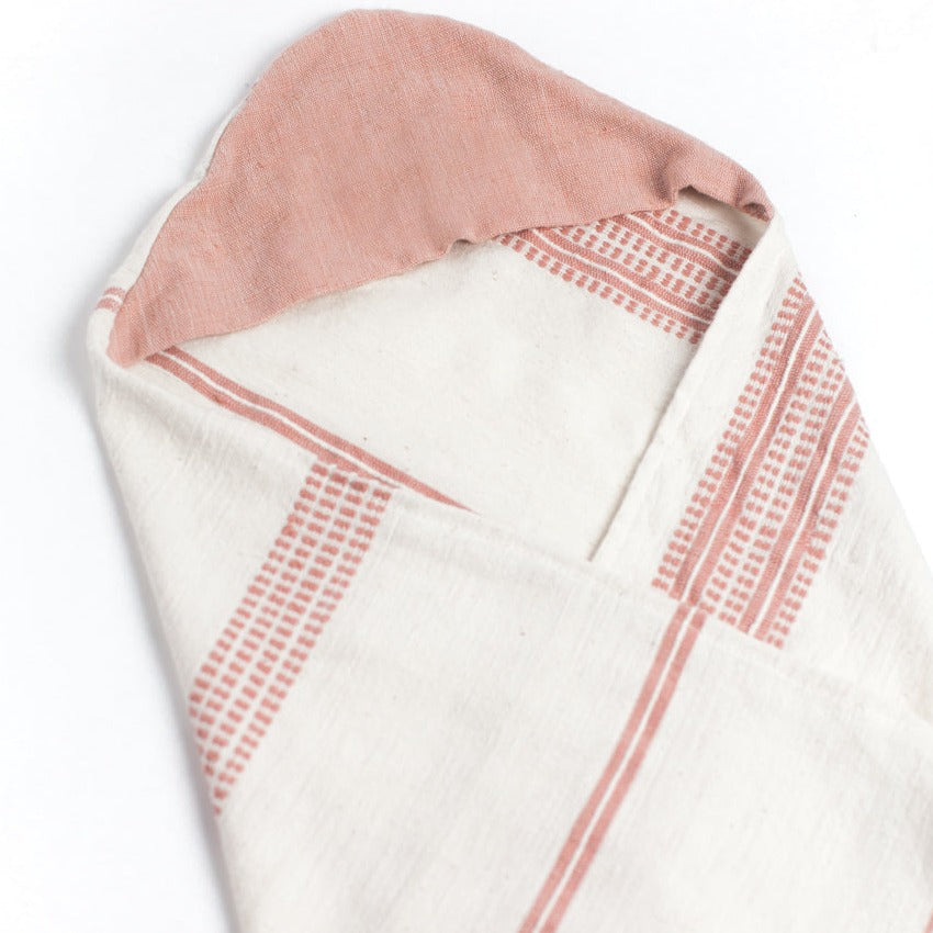 Perfect Baby Hooded Towel - Blush