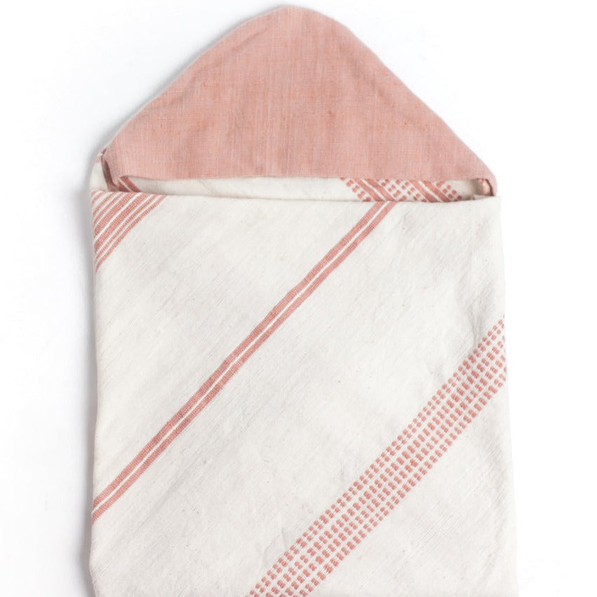 Perfect Baby Hooded Towel - Blush