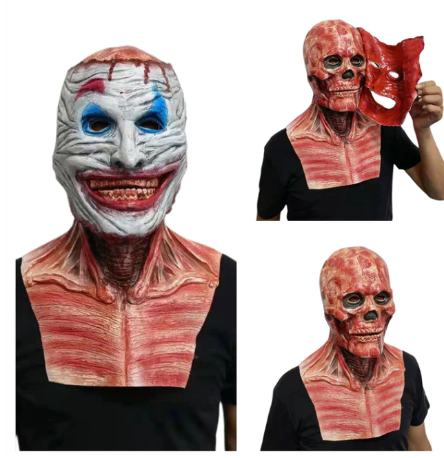 Horrifying Double Layer Latex Halloween Mask