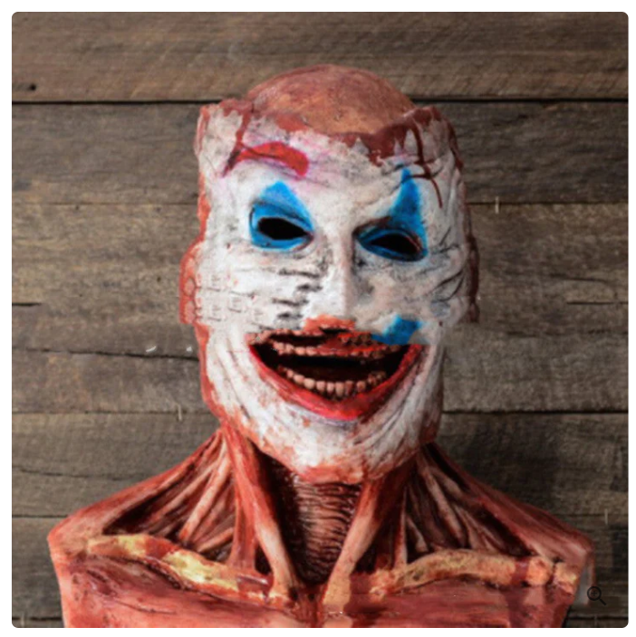 Horrifying Double Layer Latex Halloween Mask