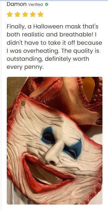 Horrifying Double Layer Latex Halloween Mask