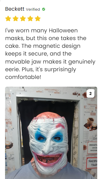 Horrifying Double Layer Latex Halloween Mask