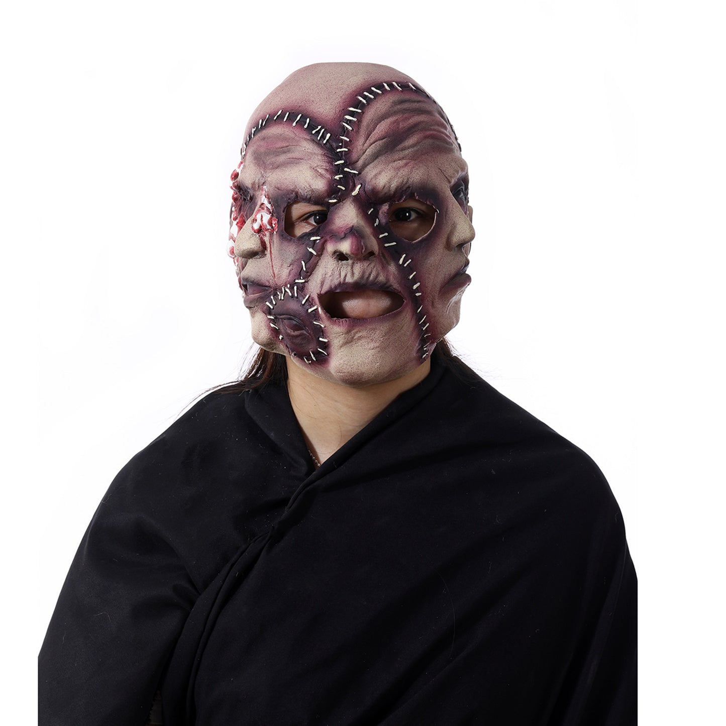 Three-sided Grimace Horror Halloween Party Mask