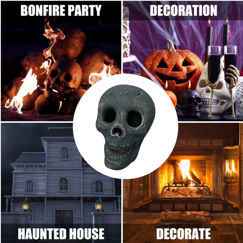 Fire Resistant Halloween Skull Decoration