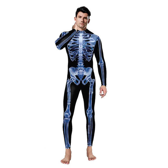 Skeleton Bodysuit Halloween Costumes - Great Look For Halloween!