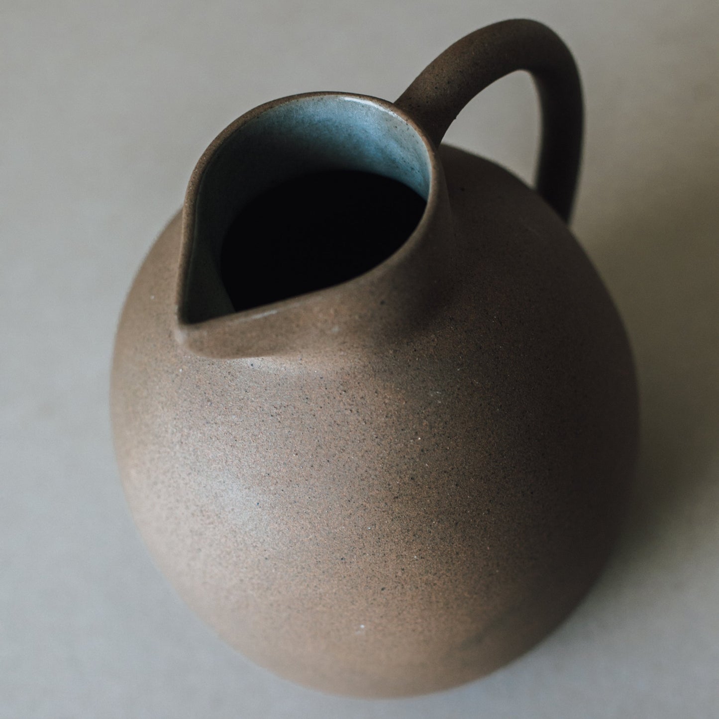 Handcrafted Ball Pitcher - Natural Beauty From Mexico