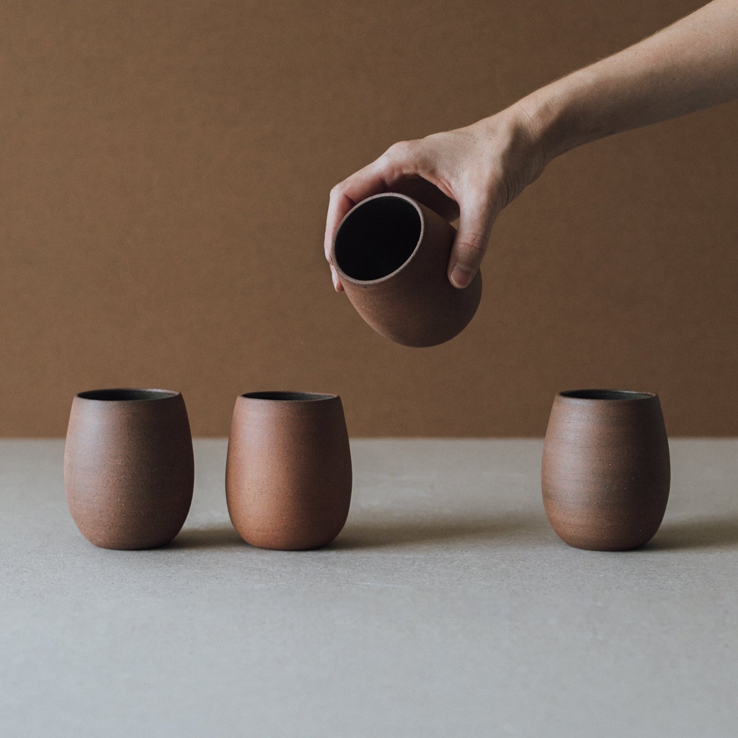 Bola Cup - A Symphony of Earth, Fire, and Craftsmanship