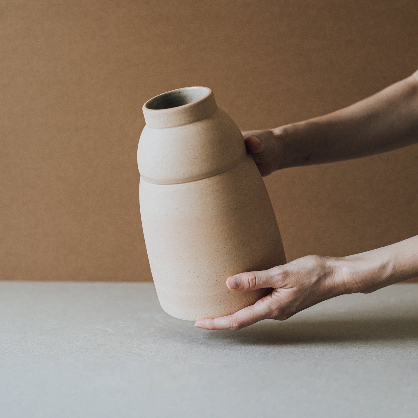 Chubby Vase by Al Centro Ceramica - A Testament to Beauty and Sustainable Art