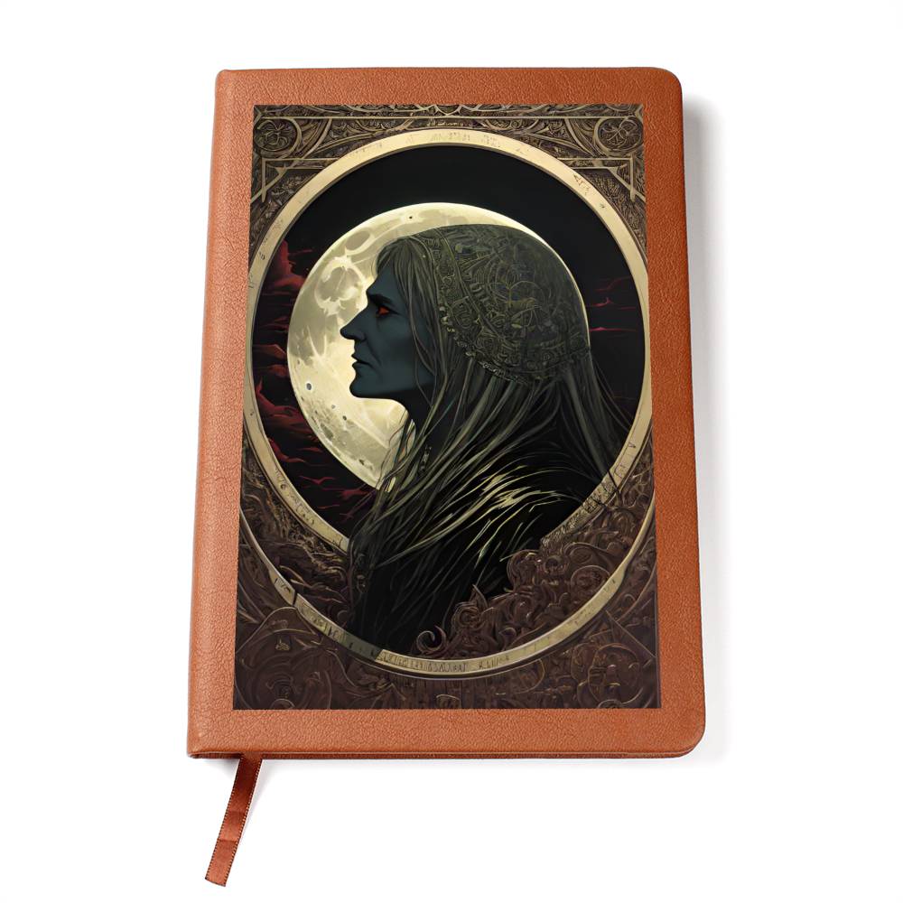 Bewitching Graphic Vegan Leather Journal