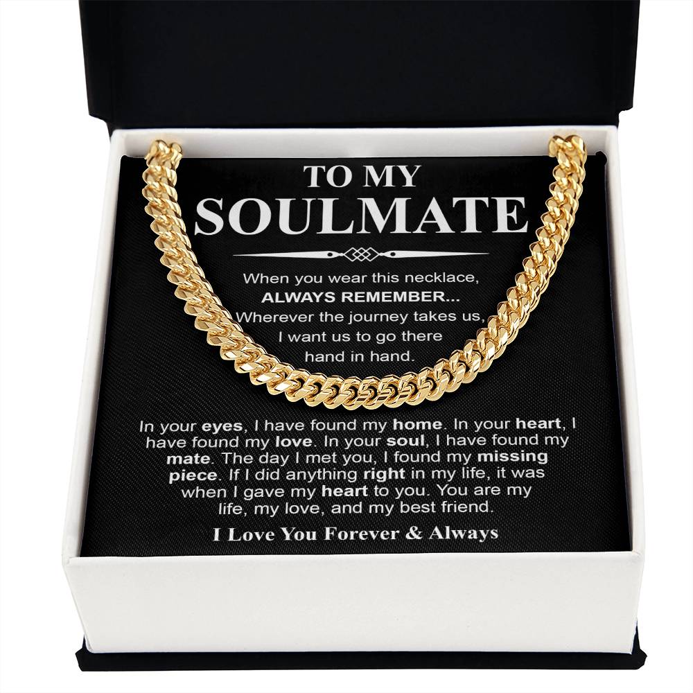 Soulmate - Cuban Link Chain Necklace