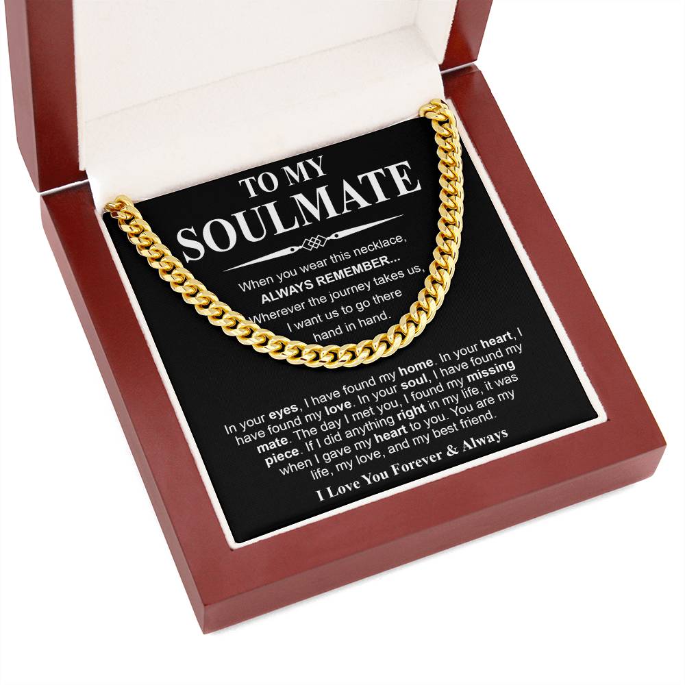 Soulmate - Cuban Link Chain Necklace