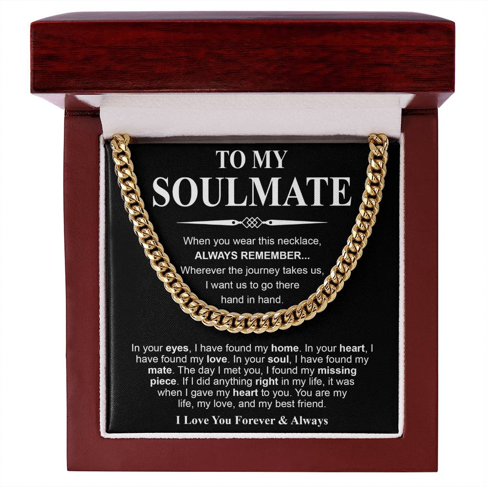 Soulmate - Cuban Link Chain Necklace