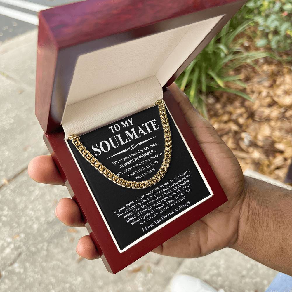 Soulmate - Cuban Link Chain Necklace