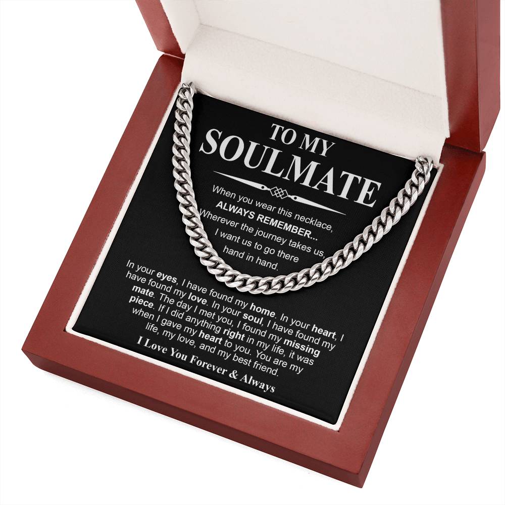 Soulmate - Cuban Link Chain Necklace