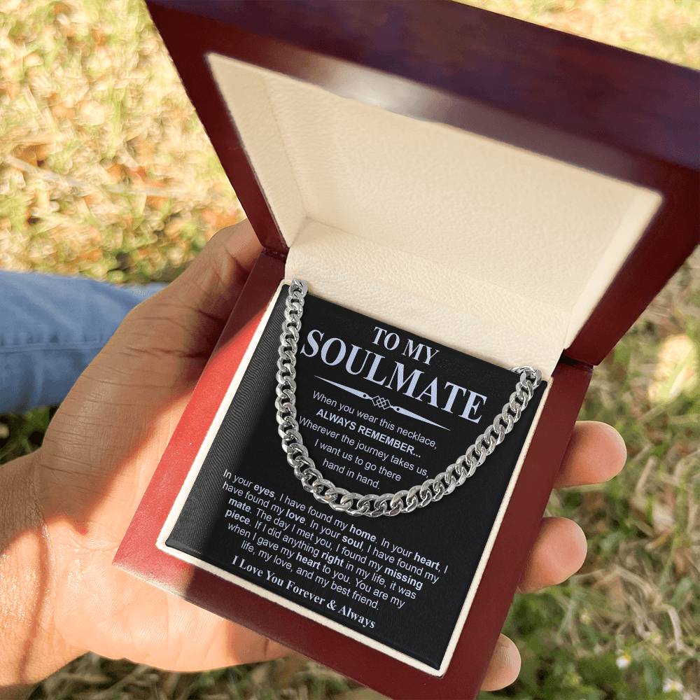 Soulmate - Cuban Link Chain Necklace