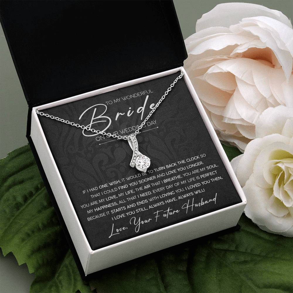 To My Wonderful Bride - Alluring Beauty Necklace