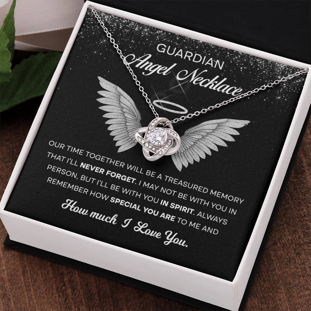 Guardian Angel - Love Knot Necklace