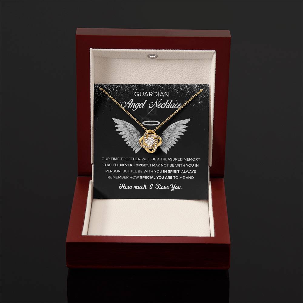 Guardian Angel - Love Knot Necklace