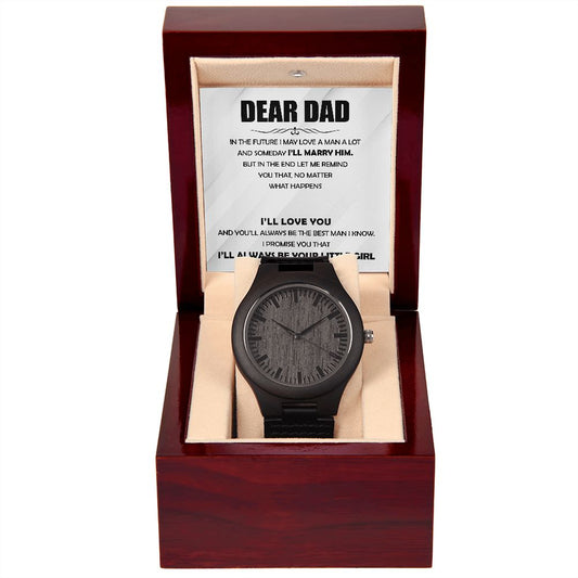 Wooden Watch - To Dad From Daughter