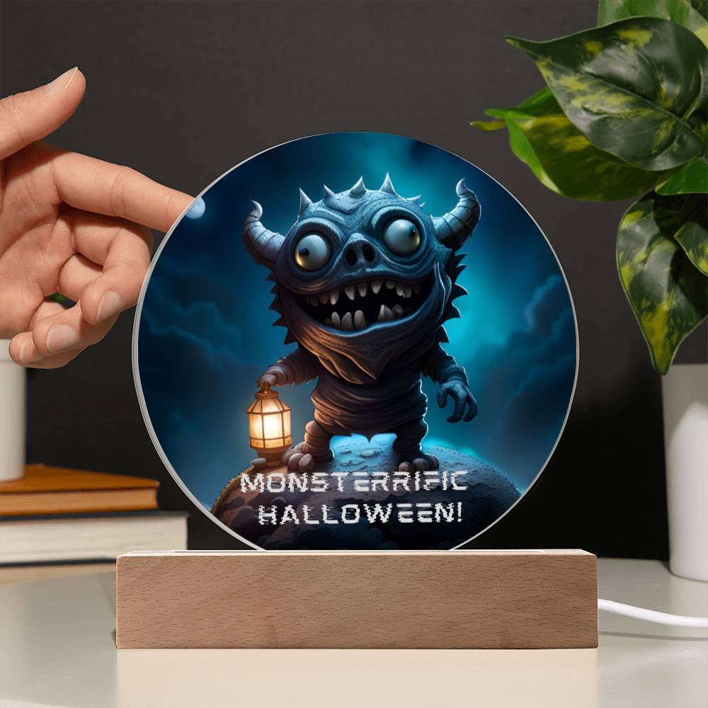 Bumbleboo - Cute Halloween Monster - Acrylic Art Decor