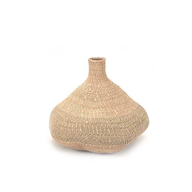 Garlic Tonga Sculptural Baskets - Handwoven by Tribal Women in Zimbabwe