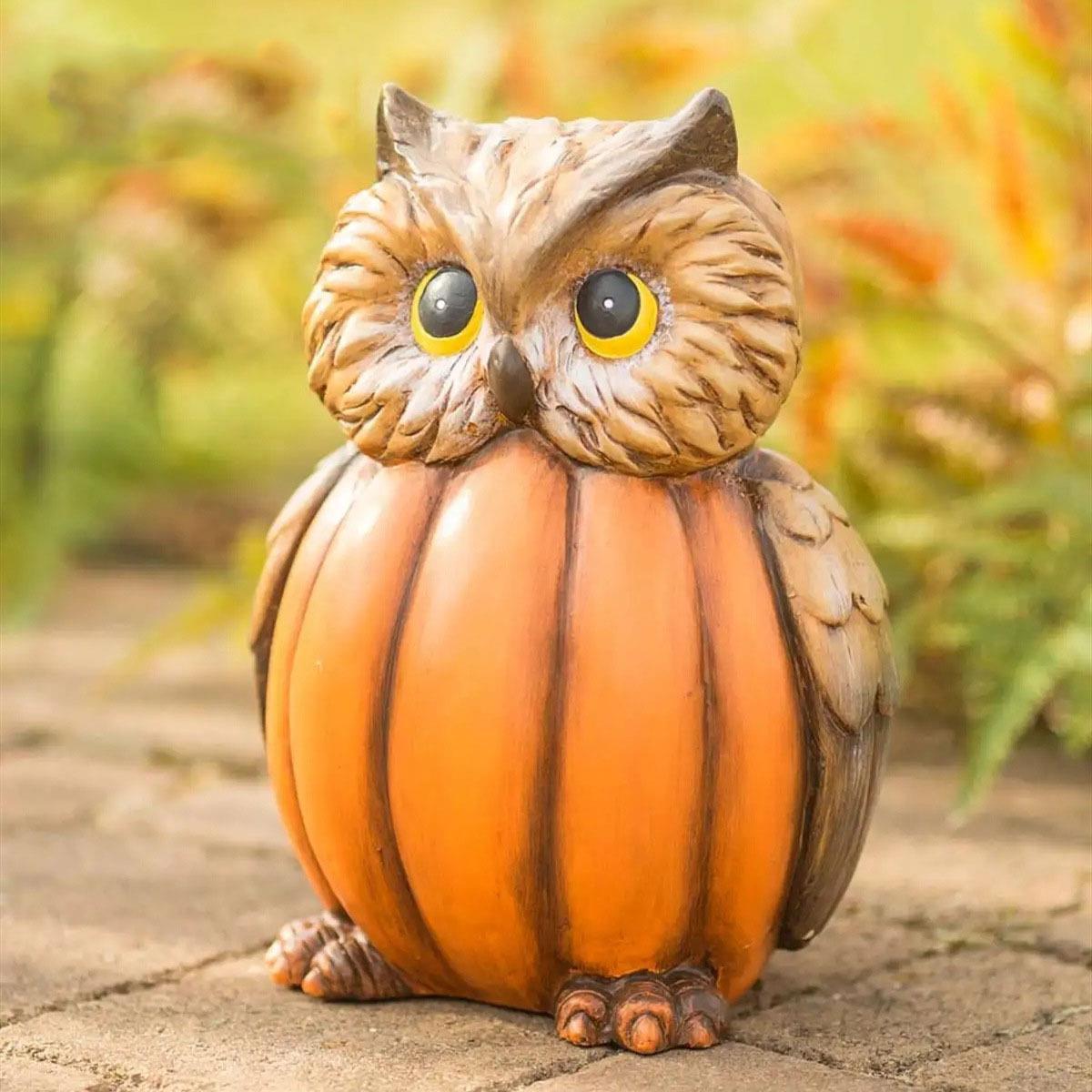 Fall Animal Character Pumpkins - Resin Crafts Home and Garden Decorations