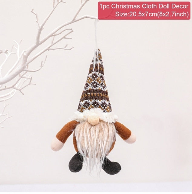 Christmas Faceless Gnome Dolls