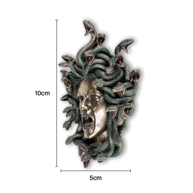 Medusa Greek Mythology Resin Wall Decor