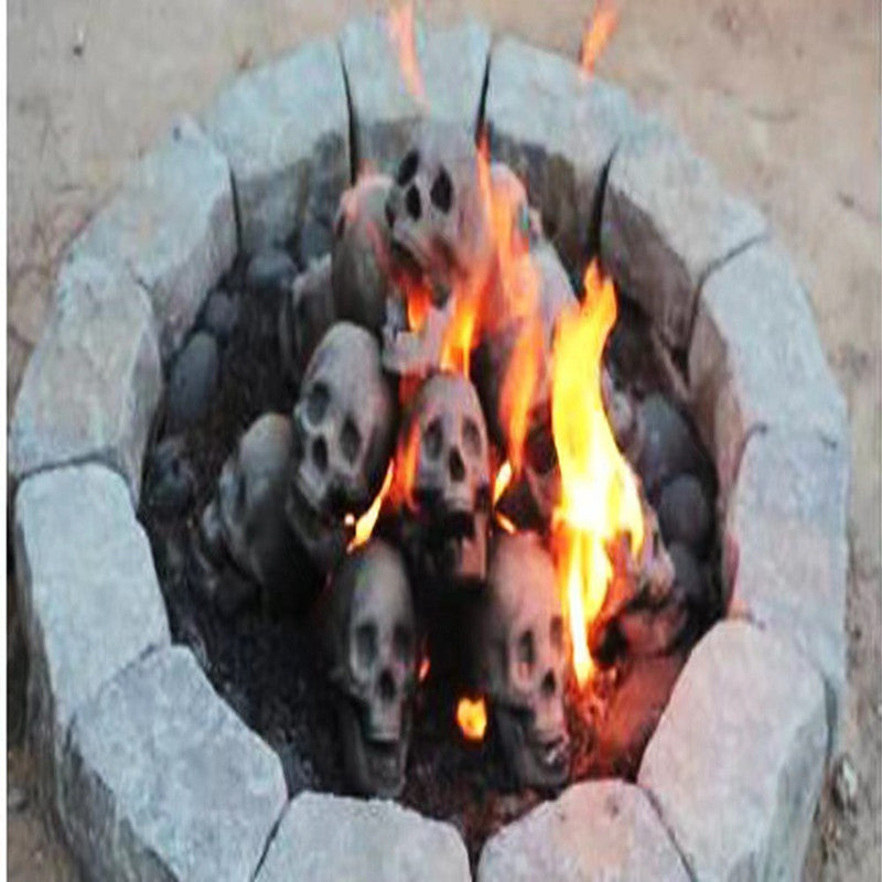 Fire Resistant Halloween Skull Decoration