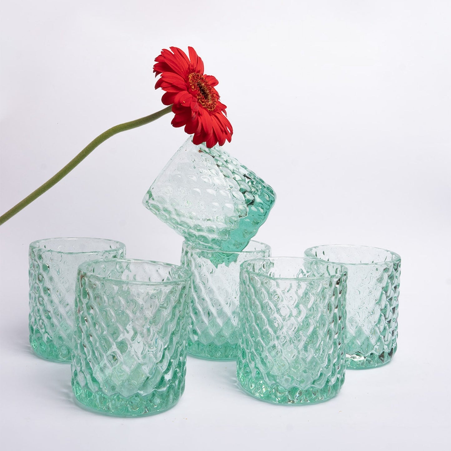 Bruma Clear Glass - Crafted With Heart, Shaped By Tradition - Set of 2