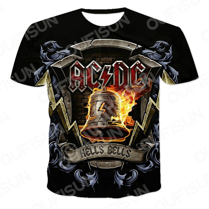 Rock T-Shirt by Oufison - 11 Designs In All - A Perfect Gift For Rock Fans!