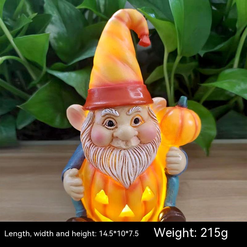 Pumpkin Gnomes Statues by Resin Crafts