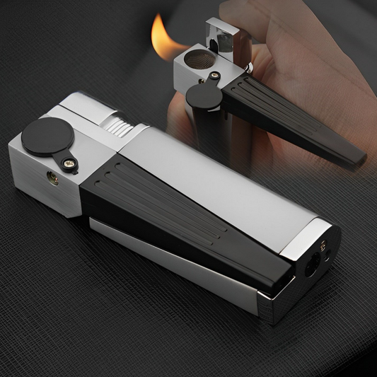 Encendedor Pipe Lighter - Creative Foldable Metal Lighter and Pipe Combination