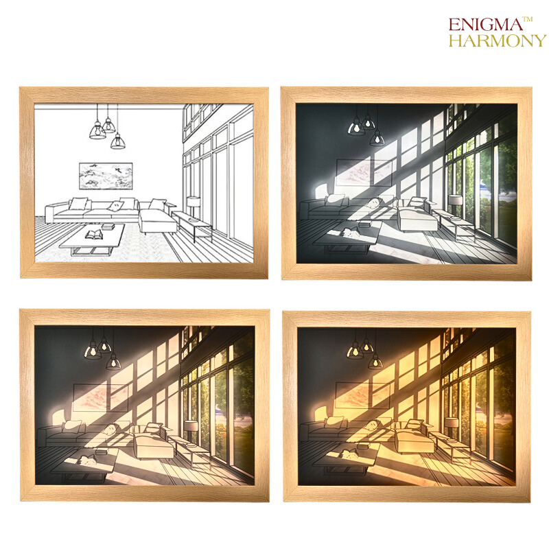 Glow Art by Enigma Harmony - LED Enhanced Sketches Come To Life!