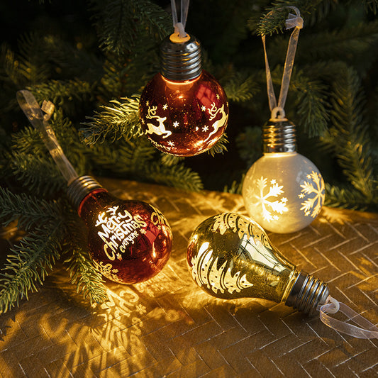 Creative Electroplated Christmas Tree Ball Decorations