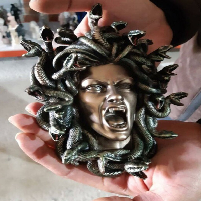 Medusa Greek Mythology Resin Wall Decor