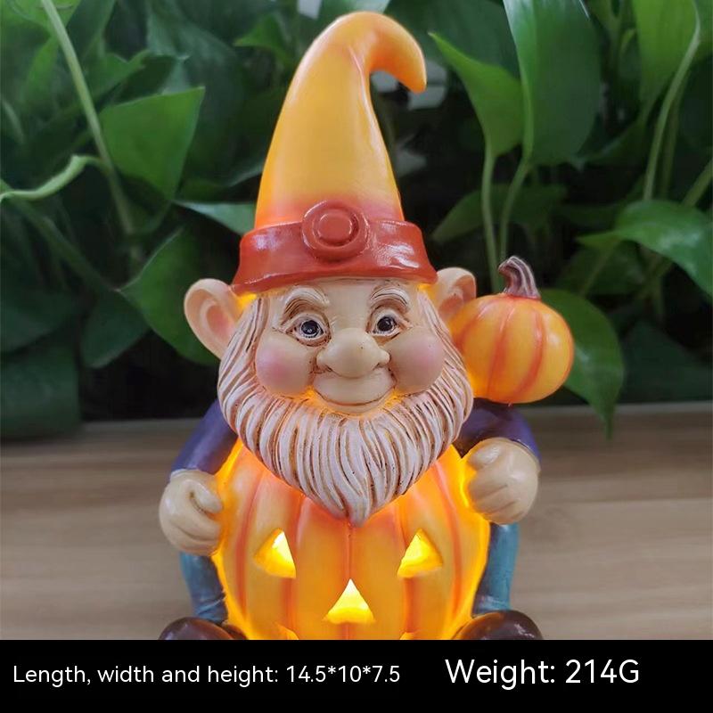 Pumpkin Gnomes Statues by Resin Crafts