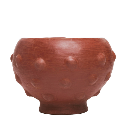 Pre-Hispanic Fired Froi Bowl by M.A. Estudio