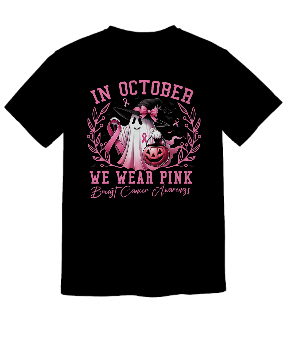 Breast Cancer Awareness - Black Color Comfort T-shirt